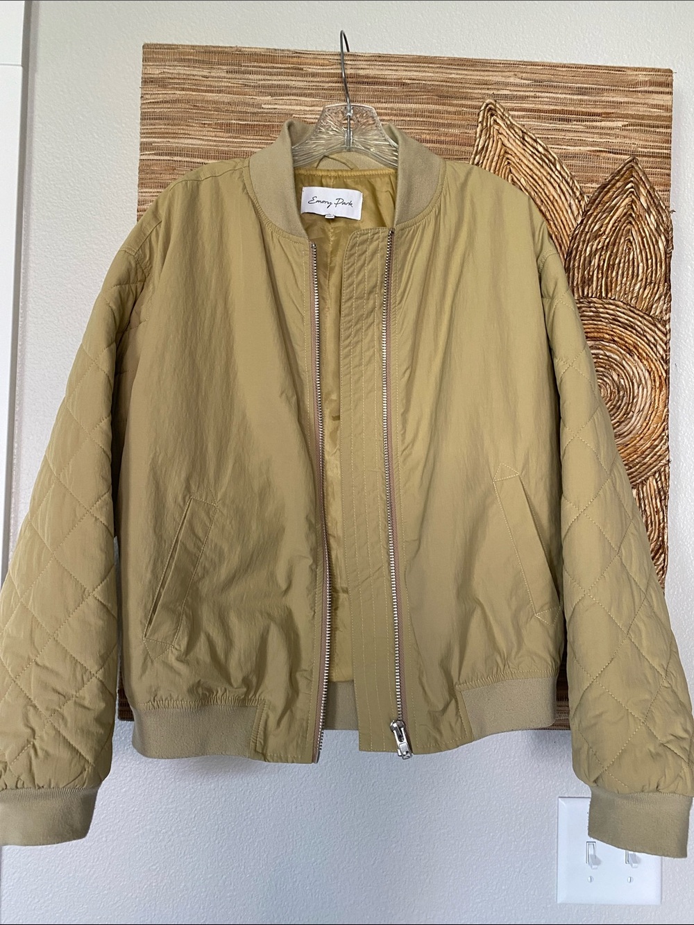 emory park Quilted Loose Fit Bomber Jacket Zara Mango S